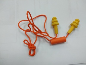 TPR Ear plugs CE Hearing Protectors ANSI S3.19 Reusable Earplugs - Product Image 5