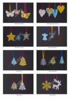Ornamen Gantungan Puncak Pohon Natal Modern Berbentuk Bintang, Terbuat dari Aluminium, Ramah Lingkungan, Dekorasi Rumah & Natal