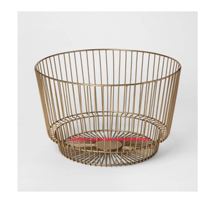 Design moderne de luxe Corbeille en fil métallique pour grands fruits Prix bon marché Métal Fabriqué en Inde - Product Image 1