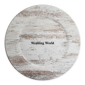 Plato de cargador de madera de lujo, calidad Superior, hecho a mano, debajo del plato, artículos de cocina, plato de servicio de madera clásico y elegante al por mayor - Product Image 4