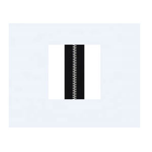 High Quality Silver Teeth Nylon Zipper with Long Chain Open-End Auto-Lock Feature <b>for</b> Shoes Garments Bags Pillows - Product Image 1
