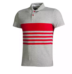 Camiseta Polo Unisex de alta calidad para hombre, ropa de Golf informal Lisa Simple, logotipo personalizado bordado, venta al por mayor, sólido en blanco - Product Image 5