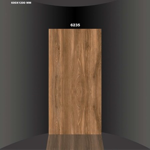 Carrelage de sol en céramique émaillée classique moderne Murs intérieurs Salles de bains Utilisation extérieure Aspect bois 600x1200mm - Product Image 6