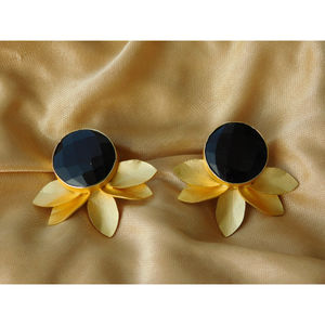 Boucles d'oreilles en laiton pour filles et femmes, boucles d'oreilles faites à la main, nouvelle collection - Product Image 5