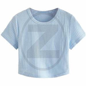 Dacom — t-shirt à manches longues pour femmes, modèle 2021, HG65, court et Sexy, avec Logo personnalisé, de Club, couleur blanche - Product Image 1