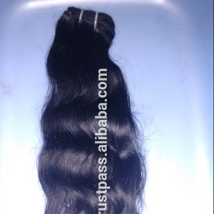 Machine Weft Hair.2025 New Arrival 8"-32" Best Sizes Good Feedback Remy Indian Natural Hair Weaving.No Shedding - Product Image 3