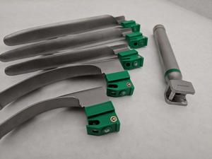 Lame de laryngoscope jetable à usage unique en fibre optique, lame de laryngoscope à fibre optique de type Delta Med chirurgical - Product Image 6