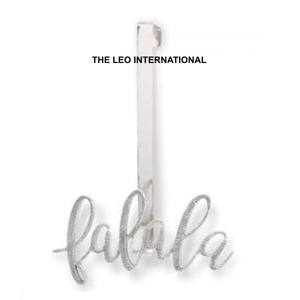 Guirnalda Navideña de Acero Inoxidable Chapada en Oro, Estilo Rústico Nórdico, con Diseño de Hojas, para Colgar en la Puerta - Product Image 3