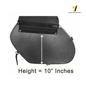 Rider Premium 36l Motorcycle Saddle Bags | Leather <b>Motorbike</b> Panniers - Product Image 4