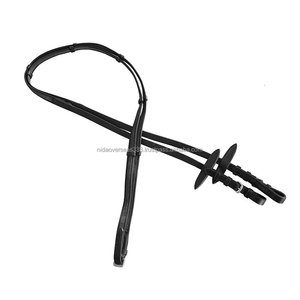Harnais équestre en cuir de qualité supérieure avec mors diamanté et frontaux ornés de strass – Équipement pour chevaux - Product Image 3