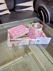 Eid Gift Mini Mubkhar Set Especial Madre de Incrustaciones Caja de Semillas de Madera Bandeja Bakhoor Burner Madkhan Fragancia PARA EL Hogar Eid Idea de Regalo Especial - Product Image 3