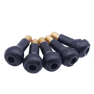 Tubeless Snap-in EPDM Rubber Tire Wheel Stem Valve Tr 413