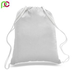Customised Small Soft Durable Foldable Tote <b>Drawstring</b> <b>Bag</b> Geometric Organic Cotton <b>Drawstring</b> <b>Bag</b> Logo for Shoes Clothing - Product Image 4