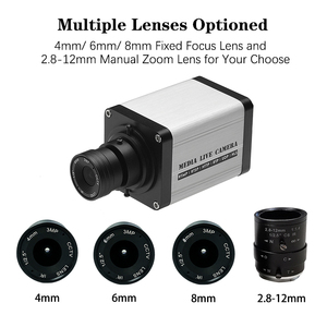 Haiwei-cámara con Zoom V1-W, codificación inalámbrica full HD, <span class=keywords><strong>youtube</strong></span>, transmisión en vivo, wifi, vídeo digital en vivo, 1080p, salida ip RJ45 - Product Image 3