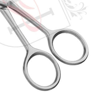 Ciseaux à cuticules de sécurité professionnels, de haute qualité en acier inoxydable, étiquette privée, robuste, nouveauté - Product Image 4