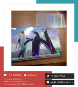 Film plastique holographique transparent BOPP laminé à chaud en gros – Divers motifs et designs laser disponibles - Product Image 5