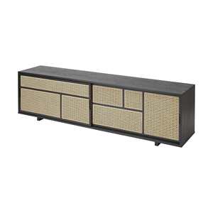<b>Cabinet</b> Rattan Tv <b>Cabinet</b> Living Room Furniture High Quality Rattan <b>Cabinet</b> <b>Wood</b> Antique Modern Natural Solid - Product Image 6