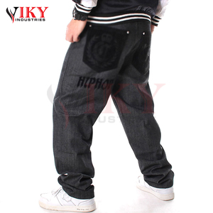 Jeans Pent Wholesale Personalized Logo Plus Size Hip Hop Jeans Ripped Kids Jeans <b>Denim</b> Pent - Product Image 5