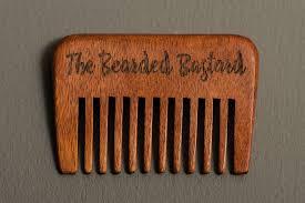 100% Peigne à barbe en bois de neem Peigne à cheveux en bois Seesam pour les mariages et les occasions de mariée - Product Image 3