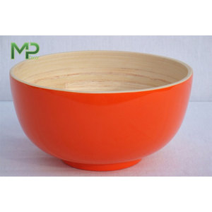 Bol en bambou de salade vivant naturel de haute qualité fait à la main au Vietnam - Product Image 2