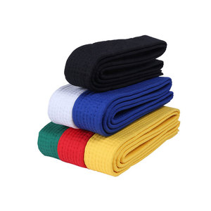 Ceinture d'arts martiaux colorée personnalisée Double enveloppe meilleur prix bonne vente ceintures bjj gi - Product Image 3