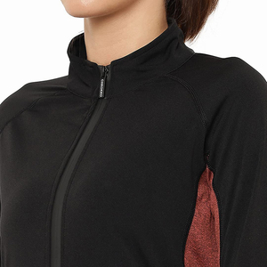 Survêtement à couleurs contrastées pour femmes, 2 pièces, en molleton, tenue de sport, vente en gros - Product Image 5