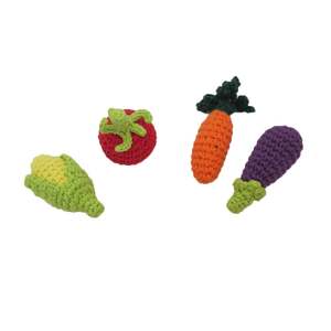 Squeaker Small Fruit and Veggie Dog Toys Dog Paly Gift for Dog Customize Your <b>Pet</b> Playing Gift - Product Image 1