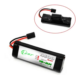 Pin Xe Điều Khiển Từ Xa R/C 7.2V 8.4V 9.6V 12V Rc 4.8V 1500Mah 2000 Mah 1.2V Tế Bào Phụ C Có Thể Sạc Lại 4X4 Sở Thích Drift Nitro