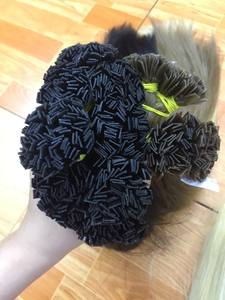 Extensions de cheveux 100% naturels Remy vierges à pointe plate, double trame, couleur blonde, origine vietnamienne, vente en gros - Product Image 5