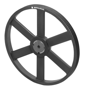 Polea de casquillo cónico de fosfato de hierro fundido personalizada OEM de la mejor calidad para maquinaria industrial directa desde Gujarat India - Product Image 3