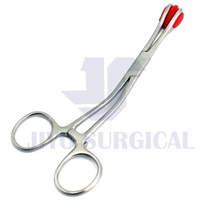 Vente en gros d'usine de pinces hémostatiques éponge pinces support en caoutchouc jeune langue hygiène buccale outils d'examen dentaire - Product Image 6