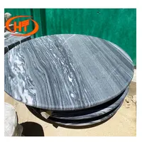 Vietnam Tiger Black Veins Marble To Make Tabletop Kerb Wall Floor Paving Best Decoration At Cheap Price