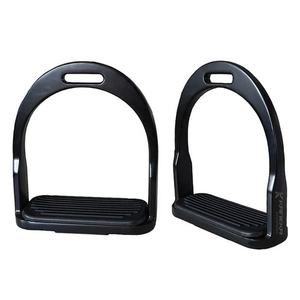 Estribos de caballo de Color negro, Pedal ecuestre antideslizante - Product Image 2