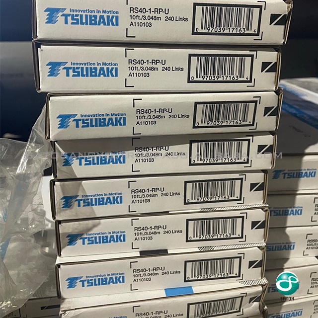 ツバキローラーチェーン（世界規格JIS、ASME、ISO RS、SS、LMD、JL、OL