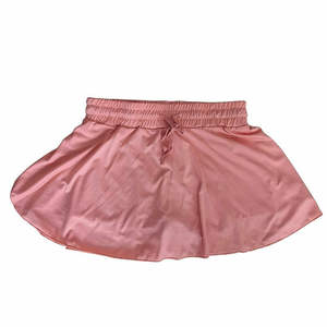 <b>Women</b> Casual Knitted Breathable Two-layer Yoga <b>Shorts</b> Elastic Waist Fitness Pants - Product Image 1