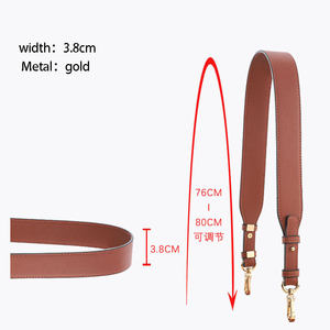 Correa de bolso de <span class=keywords><strong>mujer</strong></span>, cinturón de cuero genuino de 3,8 cm de ancho, reemplazo de bolso <span class=keywords><strong>MK</strong></span>, correa de hombro, bolsos, asas, cinturón, accesorios DIY - Product Image 4