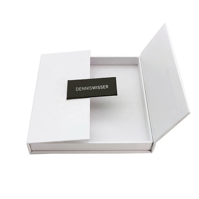Luxury Black & White Gatefold Packaging Gift Box