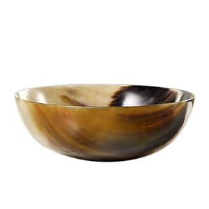 Cuenco decorativo para servir ensaladas, cuenco con cuerno, nuevo diseño hecho a mano, cocina de lujo, hoteles y restaurantes - Product Image 4