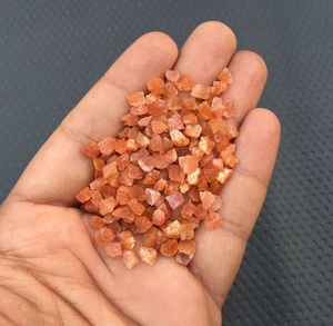 Piedra solar Natural sin pulir, Gema pequeña hecha a mano, sin procesar, para fabricación de joyería al por mayor, 50 piezas - Product Image 2