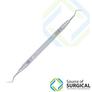 Extracteur dentaire à double extrémité avec ligature, détartreur, instruments chirurgicaux, instrument orthopédique, curette osseuse Volkmann manuelle - Product Image 3