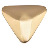 Kak — poignées de tiroirs dorés triangulaires en laiton fait à la main, style indien, pour commode et armoire