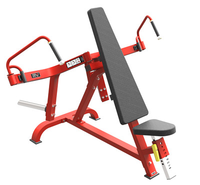 Équipement de musculation en gros/Banc de presse incliné Pec Fly/poitrine chargé de plaques XM07
