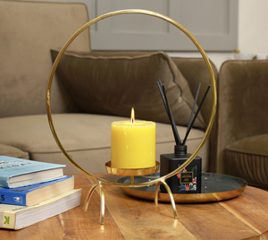 เชิงเทียนทีไลท์แบบวงแหวนสำหรับตกแต่งงานแต่งงานของขวัญคริสต์มาสของตกแต่งโต๊ะบนอเมซอน - Product Image 1