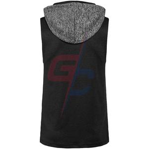 Débardeur décontracté pour hommes, vêtements d'entraînement, musculation, avec sweat à capuche - Product Image 2