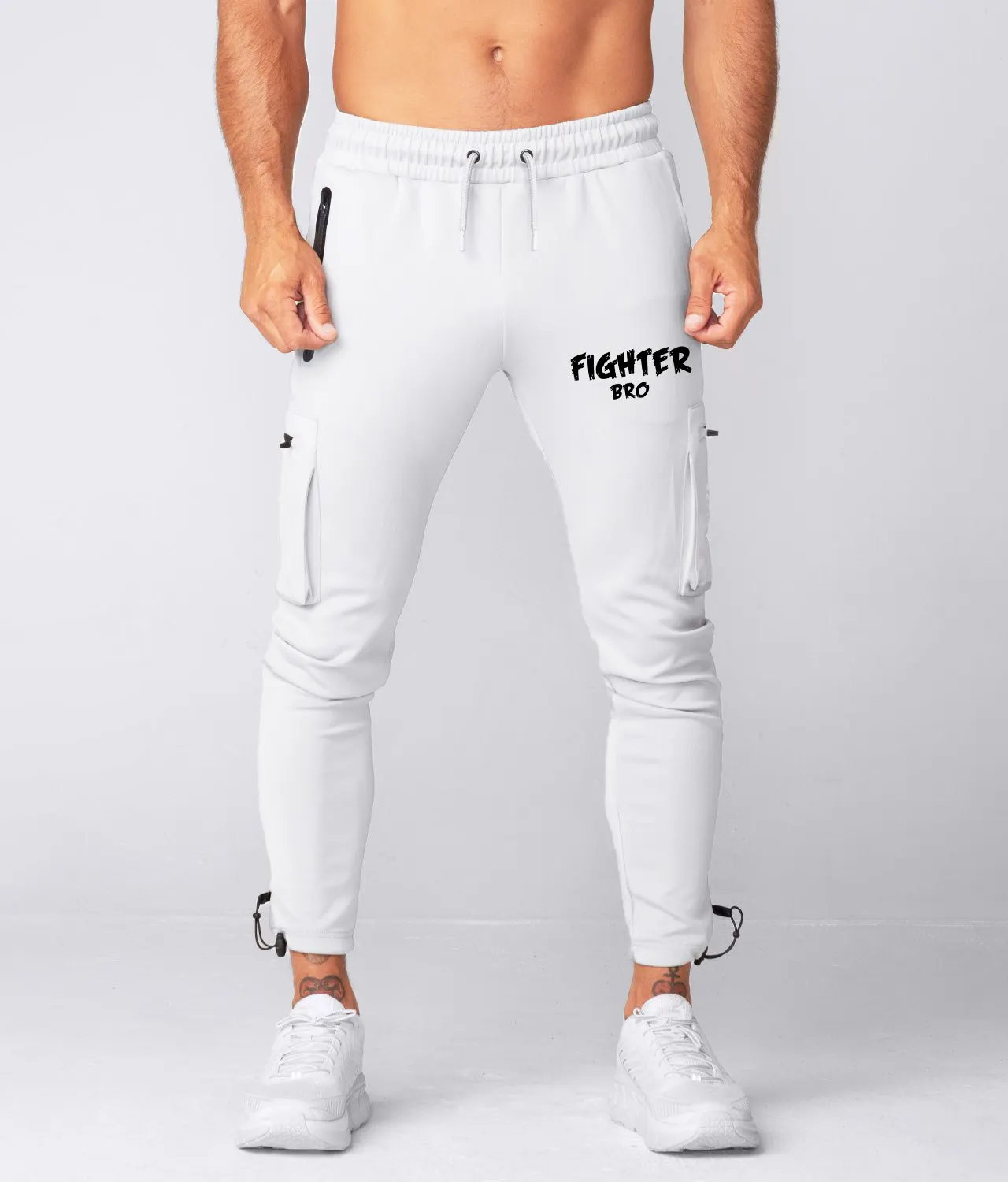New Mens Custom Sports Gym Wear Classic Tapered Jogger Pants