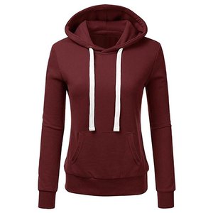 OEM Women's Plain Hooded Sweatshirt Winter Hoodies <b>Jumper</b> Tops <b>Pullover</b> Plus Size - Product Image 6