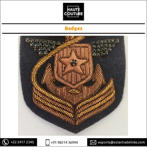 Badges Ancre Brodés Main de 8,5 cm de Long, Faits à la Main, à Coudre sur Vestes et Blazers, au Prix du Marché Authentique - Product Image 5