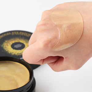 แผ่นมาส์กใต้ตา Puffy Eyes ลดรอยคล้ำใต้ตา จากธรรมชาติ แผ่นมาส์กไฮโดรเจลทองคำ เครื่องสำอางเกาหลี - Product Image 4