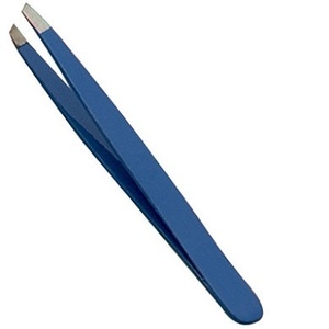 Wholesale Private Label Custom High Quality Slanted Head Eyebrow Clip Stainless Steel Eyebrow Tweezers - Product Image 5