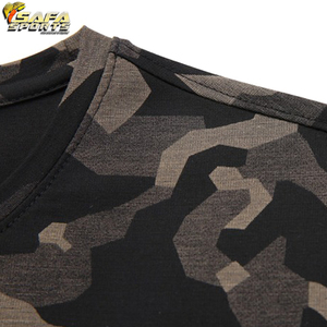 Wholesale Men's Tactical <b>Camouflage</b> T-<b>Shirt</b> Custom Polyester Cotton Short Sleeve O-Neck Streetwear Digital Printed Pattern - Product Image 3